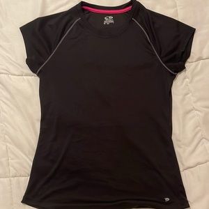 Black Champion Semi-Fitted M Athletic Top
